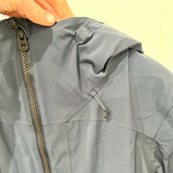 KUHL  Kopenhagen Insulated Trench Coat - Women's L Navy worn 1x - Picture 5 of 11